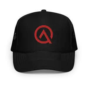 Bubble Embroidered Foam trucker hat