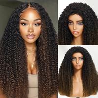 Kinky Curly Chestnut Brown