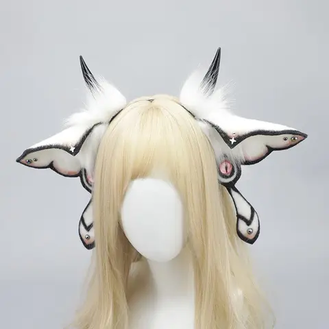 Christmas halloween Insect Design Hair Hoop, Creative Simulation Plush Soft Hair Hoop, Party Costume Accessories for Women & Girls, Cosplay Costume Accessories