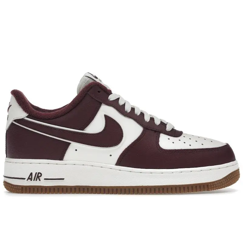 Nike Men's Air Force 1 Low College Pack Night Maroon, from StockX