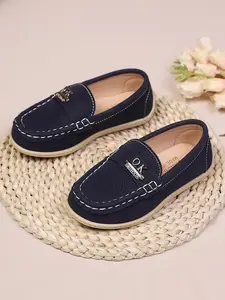Fashion PU Leather Shoes, One-Step Slip-On Loafers, Casual Comfortable Daily Wear, Lightweight Breathable Sneakers, Rubber