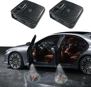 2/4Pcs Car Door Lights Logo Projector Compatible with LS/ES/IS/LX/RX/GS/GX/RC/UX No Fade HD LED Welcome Projector Lights 3D Ghost Shadow Effect Easy Installation