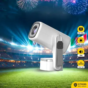 YL03B Smart Portable Projector - 4K/1080P HD, 8000 Lumens, 2+16GB, 150-Inch Screen, 180° Rotation, WiFi6, BT 5.0, Android 13
