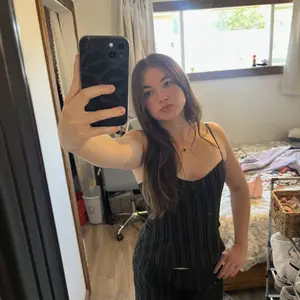 Kierstyn Corset Set Black Stripe