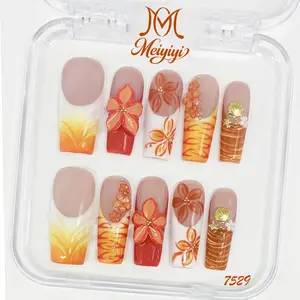 .DP.7529.3D Carved Wearable Nails