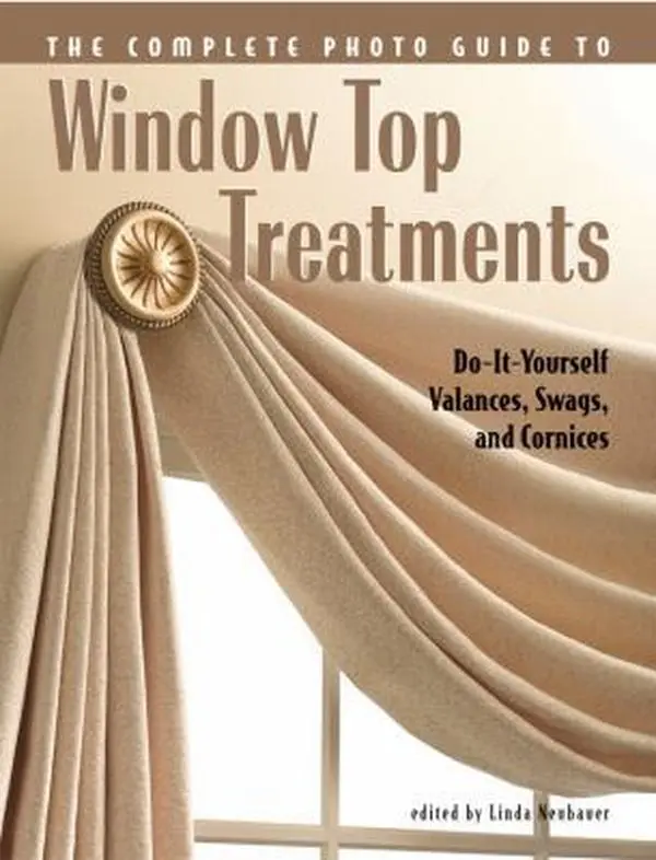 USED Book - Complete Photo Guide to Window-Top Treatments: Do-It-Yourself Valances, Swags, and Cornices by Quayside (Paperback) - english