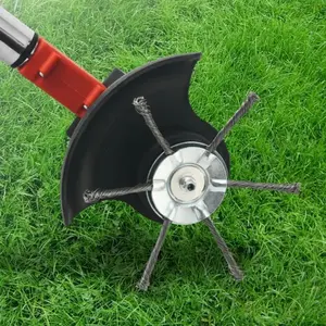 Steel Wire Wheel Lawn Trimmer Head, Durable Stainless Steel Wire Lawn Trimmer Head, Garden Landscape Electric Round Grass Trimmer Head, Stringless Grass Trimmer