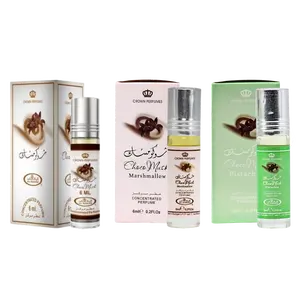 (3pc Bundle Pack) Choco Musk, Marshmallow + Pistachio - 6ml Perfume Oil Roll-on by Al-Rehab