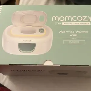 Momcozy Baby Wipe Warmer, Innovative Spring Design, Large Capacity Wipes Dispenser, Fast and Even Heating, 4 Modes of Temperature Heating Control 1 Pack