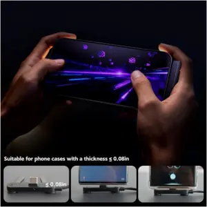 4-In-1 Charging Cable, 240w Fast Charging, Compatible with iPhone/android, RGB Light Effect, Multi-Device Charger