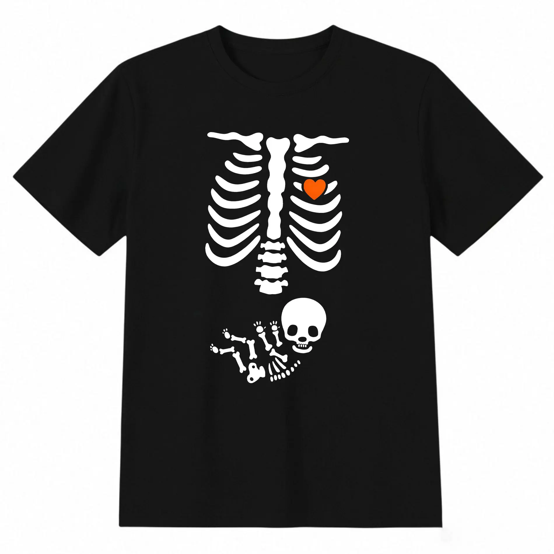 Skeleton Halloween Maternity Shirt, Funny Pregnancy Announcet Shirt , Pregnant Wo Costume, Fall New Mom Shirt