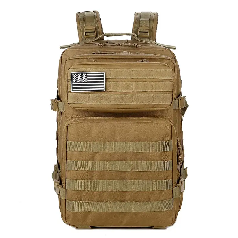 VIGEROSO 50L Hiking Backpack - Durable Polyester, Multifunctional Camping & Trekking Shoulder Bag with Zip Closure, Ideal for 3-Day Outdoor Adventures, Hunting, and Sports, Camping Gear |   Modern Backpack |   Adjustable Straps, Backpack for Hiking