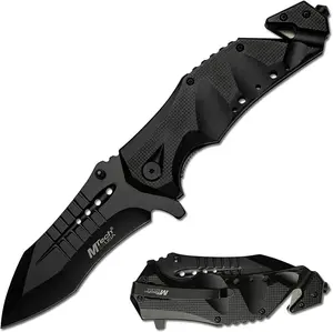 MTech USA MT-A845BK Folding Pocket KNIFE, 5" Closed, Black Blade