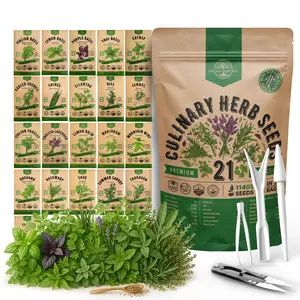 21 Culinary Herb Seeds Variety Pack
