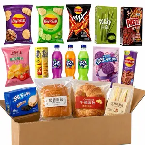 16 Full-Size Asian Snack Box Assortment - Sweet Snacks, Chips, Ramen & Drinks for Exotic Flavors, Affordable Multipack Gift Set Variety Snacks