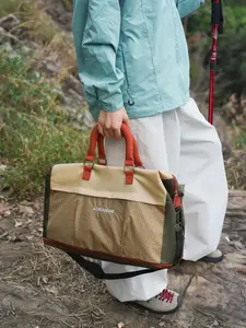 16.93x8.27x13.78 Inch Travel Tote Bag, Simple Versatile Commuter New Multifunctional Handbag, Large Capacity Short Trip Backpack