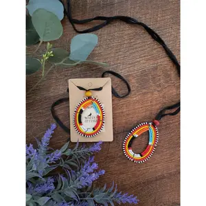 Hand-Crafted Beaded Necklace (Supports Kenya Maasai Tribe)