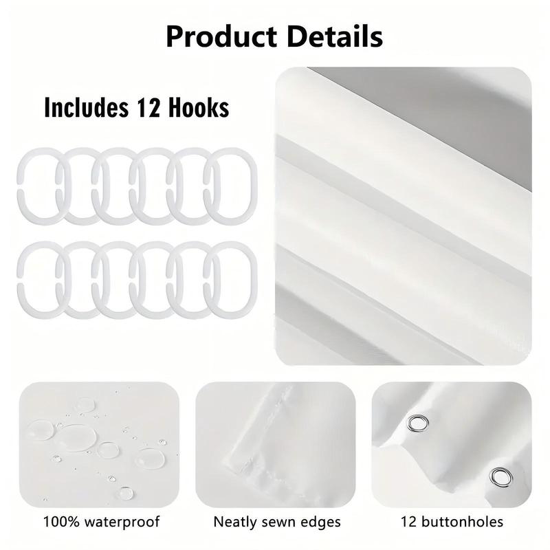 Creative K-Pop Demon Hunters Shower Curtain Set, Fantasy Cute Pet Design, Bathroom Accessories, Includes Bath Mat, Toilet Lid Cover, Hooks