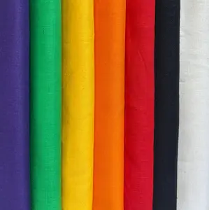 Linen Cotton Blend Fabric – Soft, Breathable, and Versatile for Sewing and Apparel – Light to Medium Weight