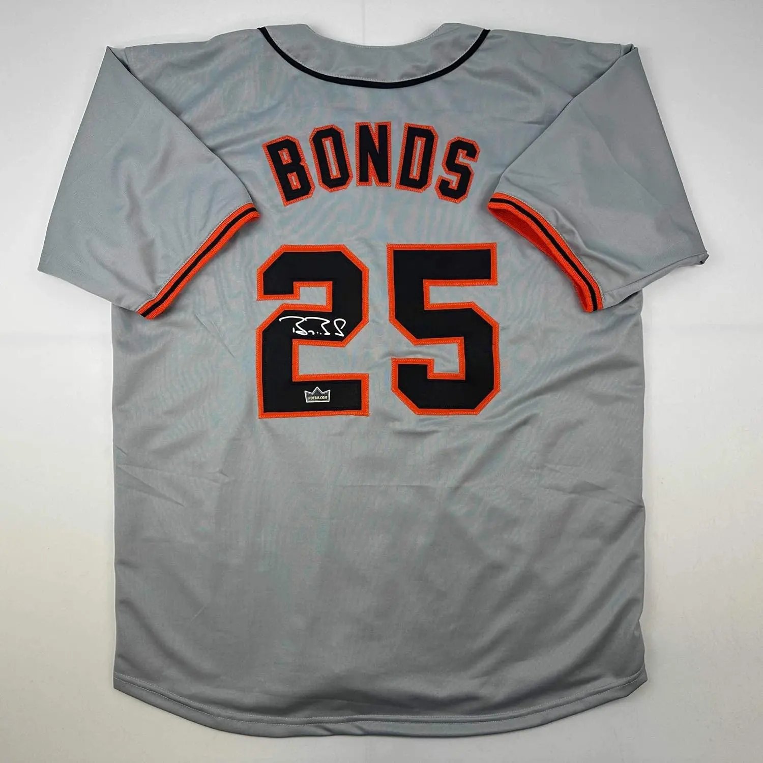 Baseball Jersey #25 Bonds Grey Baseball Jersey Men's Gift