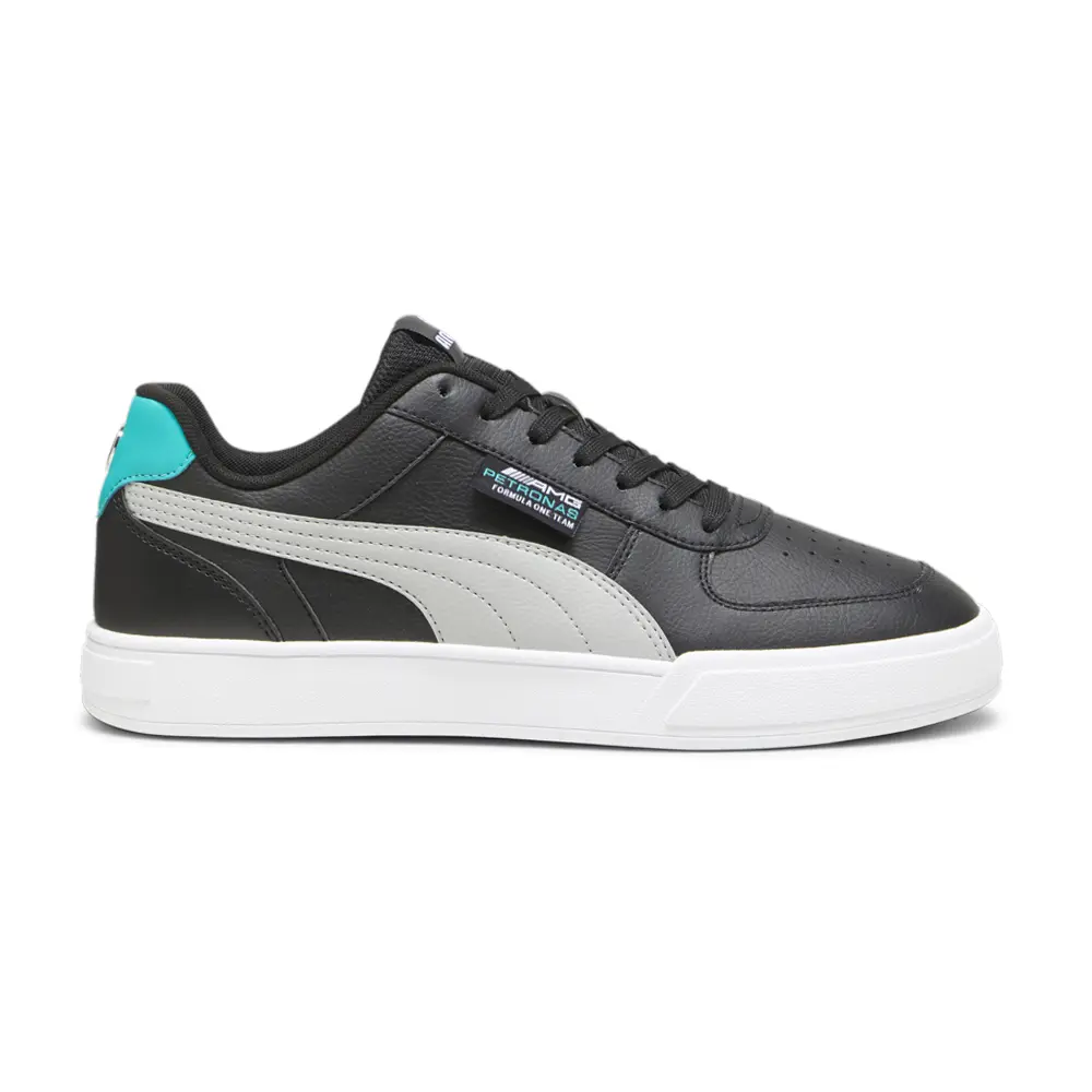 PUMA Mens Mercedes Amg Petronas Motorsport Caven Lace Up Sneakers Shoes Casual - Black