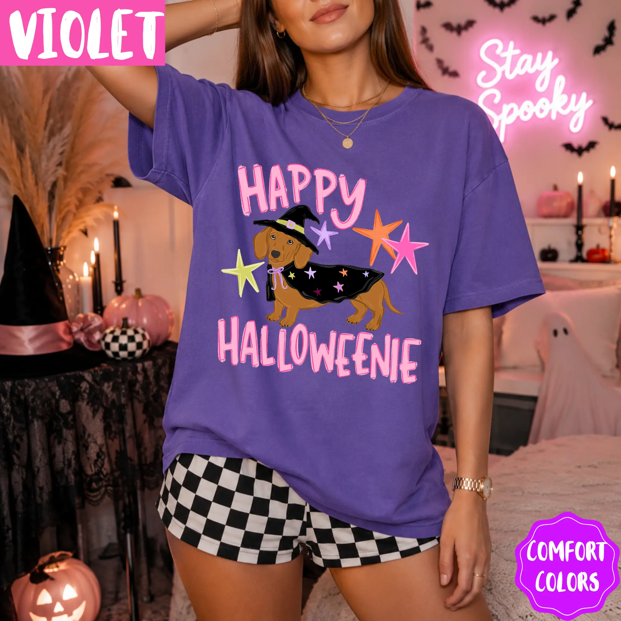 Happy Halloweenie Deal Of The Day Comfort Colors T-shirt BLC