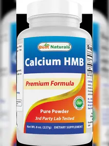 Best Naturals HMB (Beta-Hydroxy Beta-Methylbutyrate) Pure Powder 8 OZ