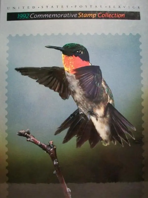 USED-1992 Commemorative Stamp Collection by James O.Neil (Hardcover)