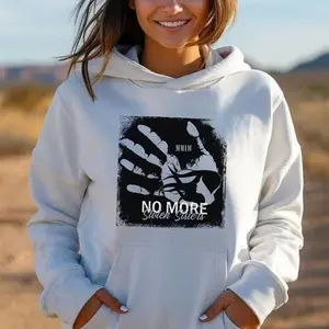 MMIW No More Stolen Sisters Red Hand Unisex T-Shirt/Hoodie/Sweatshirt Women's Casual Womenswear Day Fashion