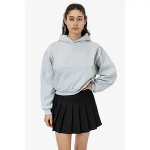 HF19 - Heavy Fleece Cropped Hoodie (Piece Dye)