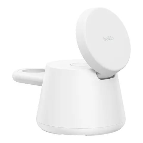 Belkin Qi2-25W Modular Wireless Charging Station - Modular Dock, Silicone Holder, Collapsible Design, Multiple Ports, Cable-Compatible Phone Charger for Cellphones, Smartphones, iPhones & Electronic Devices