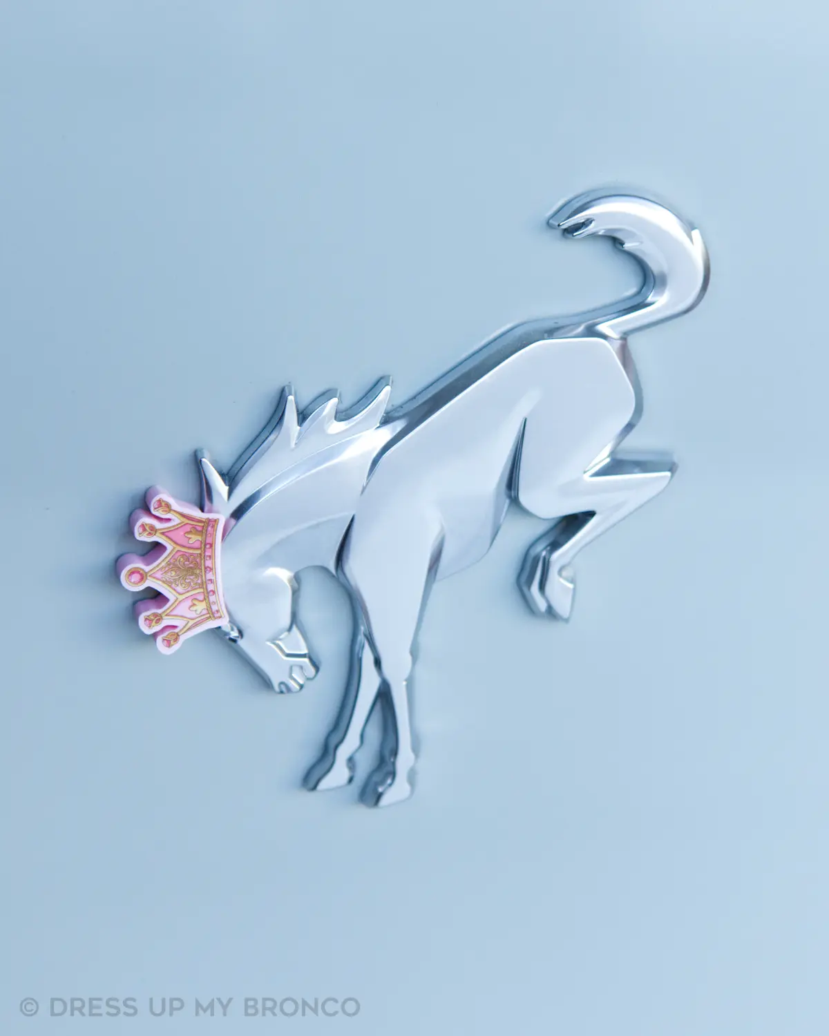 Princess Mode — Bronco Rear Emblem 3D Crown