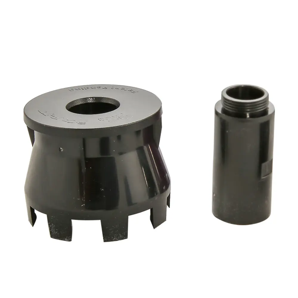 K-IT Pop-Up Sprinkler Riser Extension 1-1/2in. (2, Black) - Durable Construction for Lawn Sprinklers