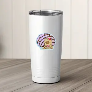 Concha the Capybara and Mexican Sweet Bread Sticker