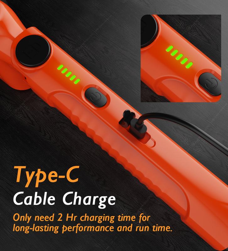 LFMUFNO Electric Grill Brush, Safe BBQ Brush for Grill & Heavy Duty BBQ Grill Brush with Stainless Steel,Safe Grill Accessories,Stainless Grill Grate Cleaner,Charcoal Grill - Gifts for Grill Men/Dad (Red)