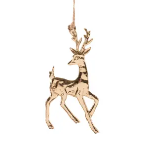 Aluminum Deer Ornament
