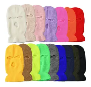 Winter 2026 Luxe Ski Mask for Men or Women in Various Colors Knit Bacalava for Face Cover & Mask High-Quality Materials Soft Fabric Full-Face Coverage