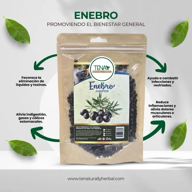 Premium Juniper Berries Herbal Tea Bags - 4 oz, Aromatic Flavor, Naturally Caffeine-Free, Supports Digestion, Herbal Beverage