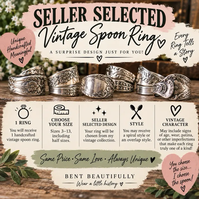 Seller Selected Vintage Spoon Ring! Seller Selected Vintage Spoon Ring!