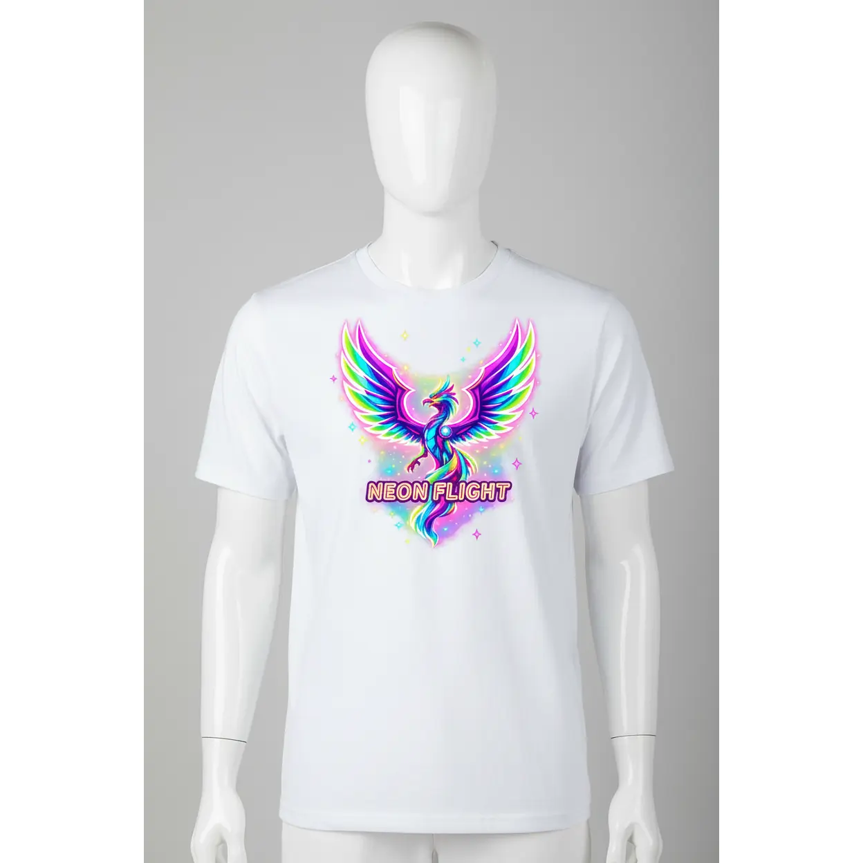 Neon Flight Phoenix T-Shirt - Adult