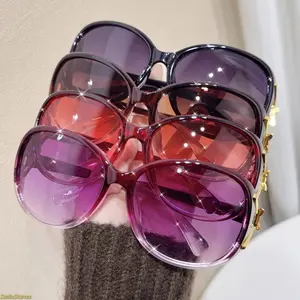 4-Pair Stylish Oversized Fox Head Glasses, Women's Style, Anti-Reflective AC Lenses, Party Glasses, Party Accessories, Unique Glasses, Fashionable Frames, Fox-Shaped Glasses, Novelty Glasses, Suitable for Makeup Enthusiasts and Party Attendees.,summervibe