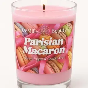 Parisian Macaron Candle DEMILLE BEAUTY