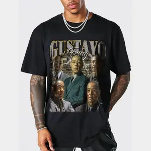Personalize Gustavo Fring Vintage T-Shirt, Gustavo Fring Gift For Women and Man Unisex T-Shirt