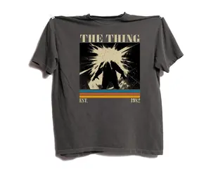 The Thing Movie T-Shirt, John Carpenter Film Graphic Tee Unisex, Gift for Fans
