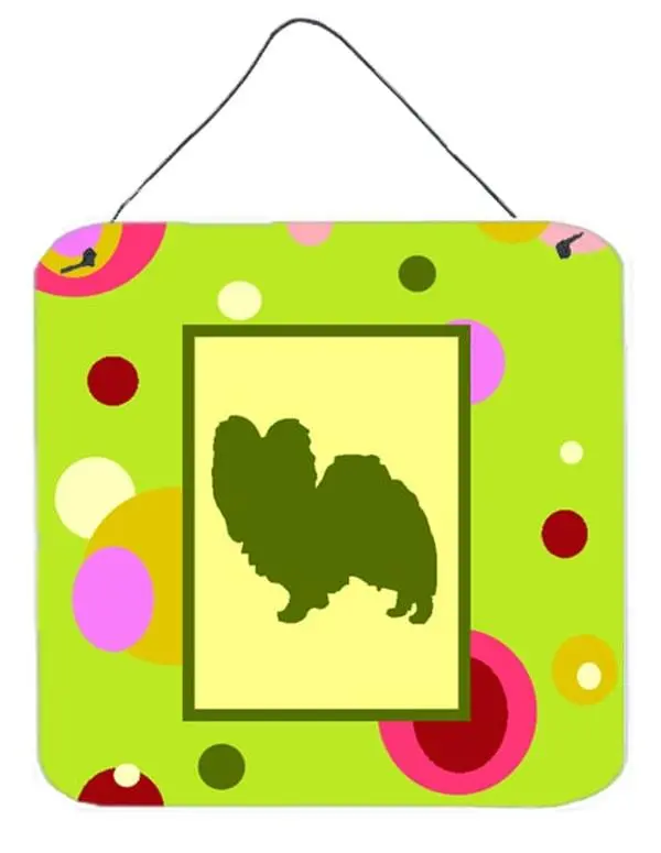 Carolines Treasures CK1105DS66 Papillon Aluminium Metal Wall or Door Hangable Decor Prints, Home Room Decor Hanging Art