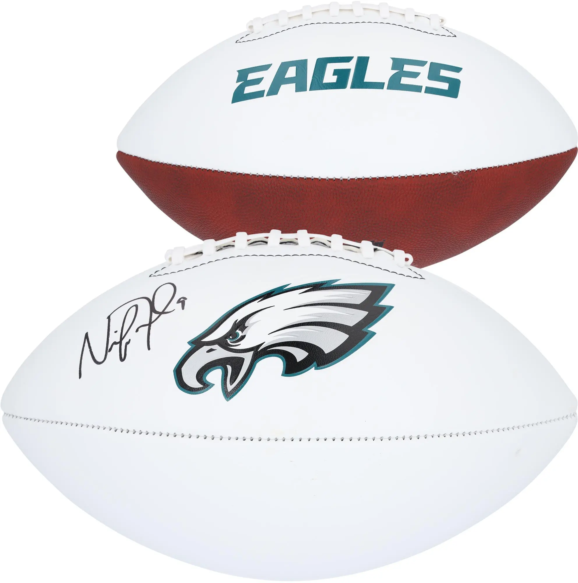 Nick Foles Philadelphia Eagles Autographed Franklin White Panel Football - Fanatics Authentic Certified