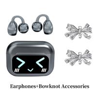 grey+Bowknot Accessories