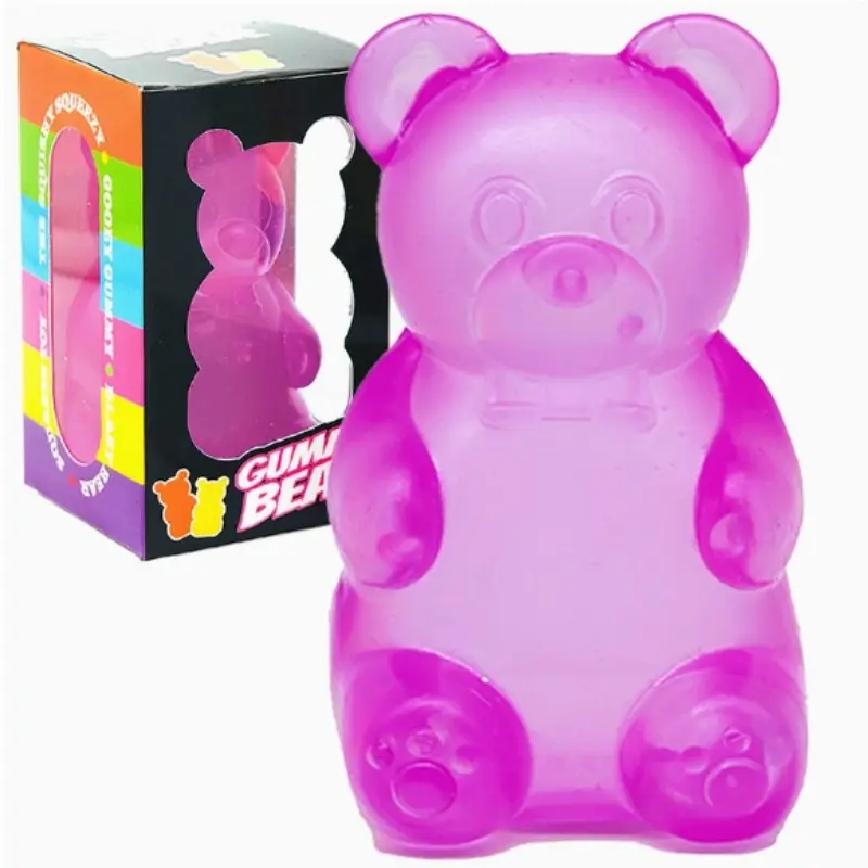 1/4 Counts Soft Jelly Filled Sensory Toy, Stretchable Squeeze Stress Relief Fidget Toy, Squishy Sensory Fidgets, Squishies, Ideal for Birthday Gifts, Goodie Bag Fillers, Classroom Rewards