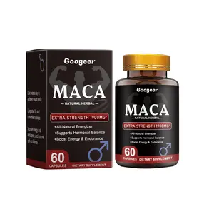 Googeer Nutra Maca Root Capsules for Women  More for Women & Men's Optimum Health Organic Maca Root Supplement For Women Veggie Capsules