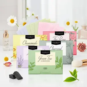 Oil Absorbing Facial Blotting Paper for Oily Skin, T-Zone Control & Makeup Setting, Portable Case, Non-Woven Fabric, Lightweight & Breathable, Mattifying & Anti-Shine, On-the-Go Touch-Up Essential.